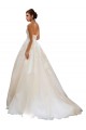 Elfenbein & Champagner Prinzessin Kapelle-schleppe Tüll Spitze Brautkleider Websites